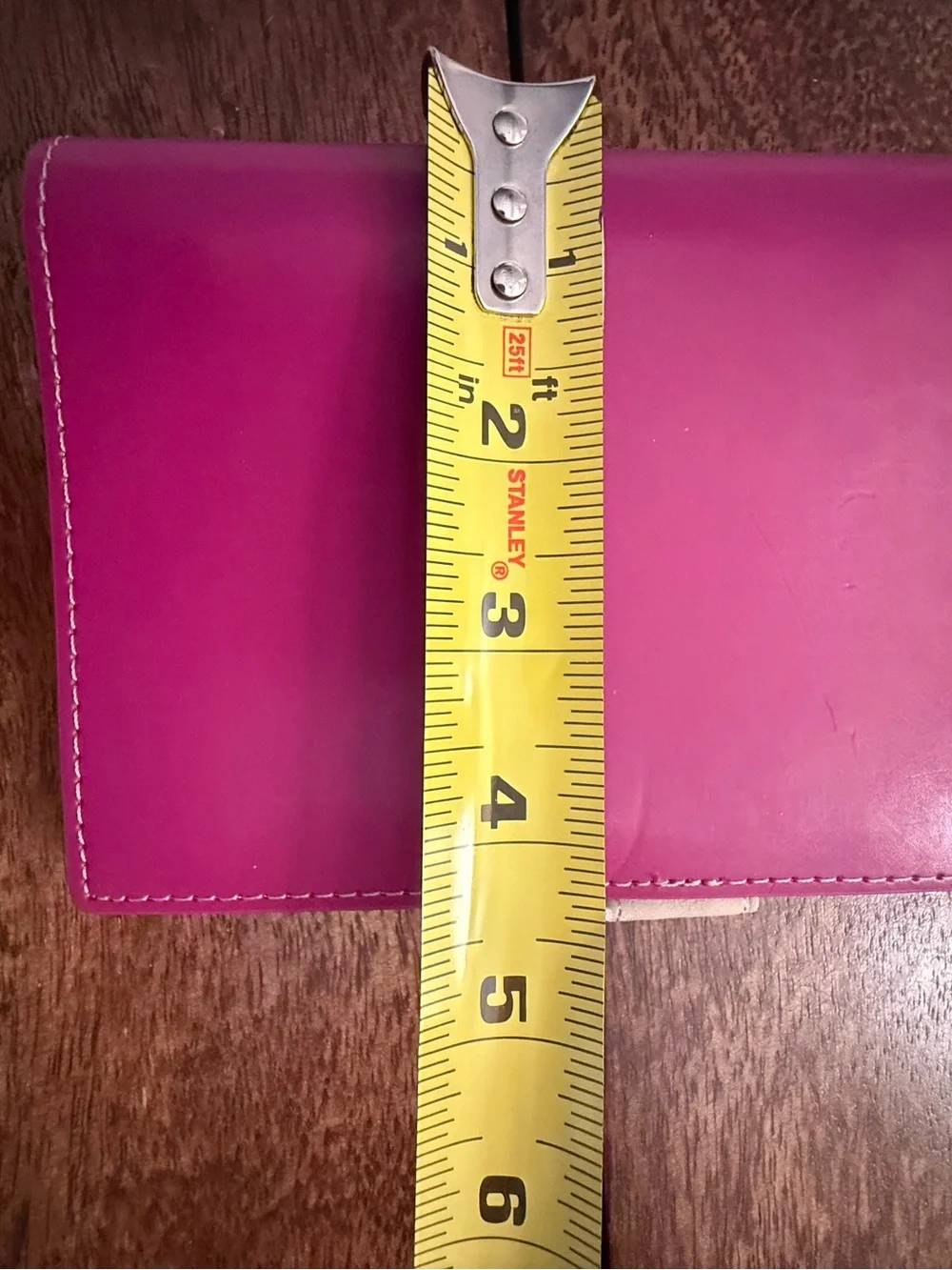 Filofax “DOMINO” Personal Pocket Organizer in Magenta
